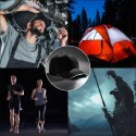 Czapka z daszkiem LED do biegania, wędkowania i biwakowania – czapka z lampką na nocne aktywności