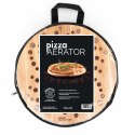 Okrągła deska do pizzy 36 cm z naturalnego drewna – idealna do chrupiącej pizzy w domu