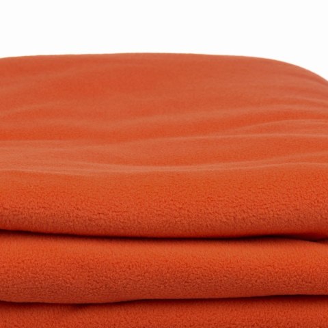 Miękki pomarańczowy materiał ponczo kąpielowego – ciepła i szybkoschnąca tkanina
