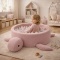 Suchy basen żółw Raspberry Glaze Pink 90 cm z 200 kulkami | Bouclé