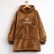 Bluza/koc SUPER MAMA oversize 2w1 – Składana w poduszkę