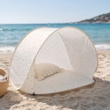 Namiot plażowy dla dzieci UV50+ Vanilla Copenhagen w pszczółki na plaży