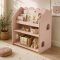 Pastelowa biblioteczka domek