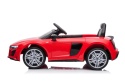 Czerwone Audi R8 na akumulator dla dzieci