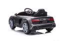 Audi R8 na akumulator dla dziecka – widok z tyłu w kolorze szarym