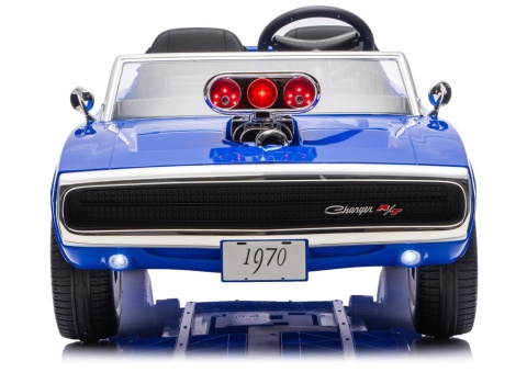 Dodge Charger R/T DLS-K12 niebieski – auto na akumulator dla dzieci