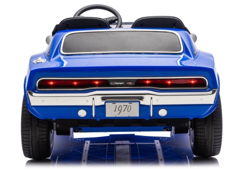 Dodge Charger R/T DLS-K12 niebieski – auto na akumulator dla dzieci