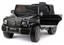 Auto na akumulator Mercedes AMG G63 dla dzieci z otwieranymi drzwiami.