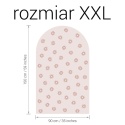 Naklejka na ścianę łuk różowe stokrotki rozmiar XXL 150x90 cm