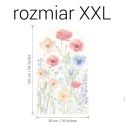 Naklejka na ścianę łuk Wiosenna Łąka w rozmiarze XXL 150x90 cm.