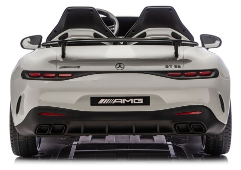 Tył Mercedes GT63 AMG na akumulator dla dzieci ze sportowym spojlerem