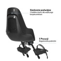 Regulowane podnóżki w foteliku rowerowym Bobike One Mini