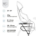 Fotelik rowerowy Bobike GO Maxi – kompatybilność z bagażnikiem rowerowym