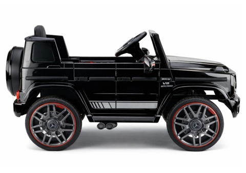 Licencjonowany Mercedes AMG G63 dla dzieci na akumulator – profil pojazdu.