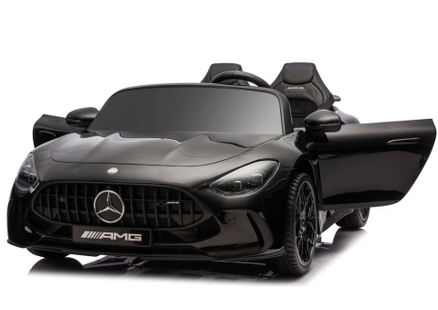 Sportowy Mercedes GT63 AMG 24V na akumulator dla dzieci czarny