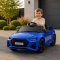 Audi RS6 niebieskie na akumulator dla dziecka – auto elektryczne