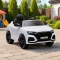 Audi RS Q8 białe auto elektryczne dla dzieci LED USB Bluetooth