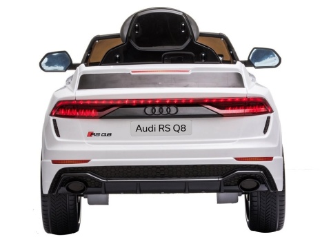 Panel sterowania w Audi RS Q8 na akumulator z przyciskiem start