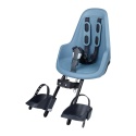 Fotelik rowerowy Bobike MINI ONE Blue dla dzieci 9 miesięcy do 3 lat montowany z przodu roweru