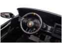 Sportowa kierownica i deska rozdzielcza w aucie na akumulator Porsche GT3 dla dzieci