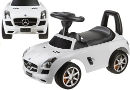 Biały jeździk Mercedes SLS AMG dla dzieci – widok produktu