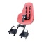 Bobike MINI ONE Coral Black – przedni fotelik rowerowy do 15 kg