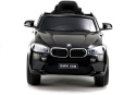 BMW X6M na akumulator dla dzieci czarne widok z przodu