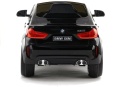 BMW X6M na akumulator dla dzieci czarne widok z tyłu