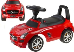Licencjonowany jeździk Mercedes-Benz SLS AMG czerwony dla dzieci