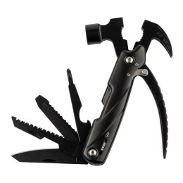 Multitool 16w1 z młotkiem i kombinerkami – wielofunkcyjne narzędzie turystyczne survival