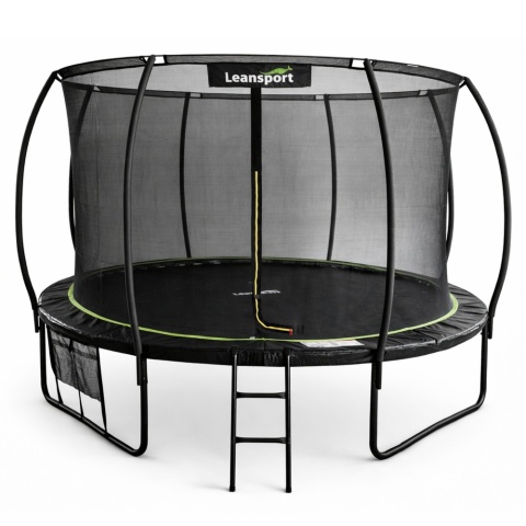 Trampolina ogrodowa Leansport 487 cm 16FT z siatką wewnętrzną, drabinką i osłoną sprężyn