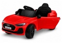 Audi A5L na akumulator dla dzieci z otwieranymi drzwiami i miękkim siedzeniem z ekoskóry.