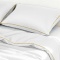 Pościel bambusowa premium white gold z elegancką bizą