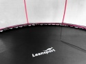 Przestronna powierzchnia do skakania w trampolinie ogrodowej Leansport z siatką bezpieczeństwa
