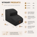 Schodki dla psa Milano Dark Grey 60x40x40 cm – wymiary i najważniejsze cechy produktu
