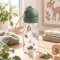 Bidon ze słomką Done by Deer Forest Friends 350 ml – zielony