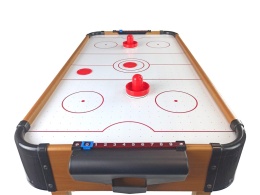 Air hockey cymbergaj – stolik do gry zręcznościowej z krążkiem dla dzieci