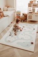 Mata piankowa Play & Go EEVAA Village z drogami i miasteczkiem do zabawy