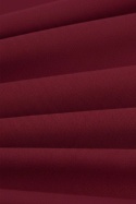 Bordowe bawełniane prześcieradło jersey 180 g/m² – struktura materiału