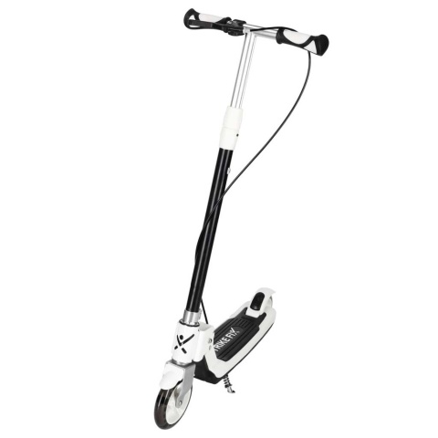 Czarno-biała hulajnoga dwukołowa dla dzieci TRIKE FIX