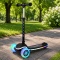 Hulajnoga dziecięca SCOOTER LED – czarna, 3-kołowa