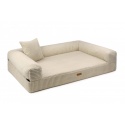 Legowisko ortopedyczne dla psa i kota PARMA beige – materac VISCO Memory