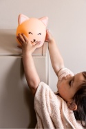 Silikonowa lampka nocna Kot Trixie Baby w pokoju dziecka