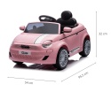 wymiary.jpg Wymiary różowego samochodu na akumulator Fiat 500e – 95,5 × 54 × 32 cm
