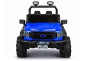 Niebieskie auto terenowe na akumulator 4x4 22F – widok z przodu