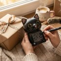 Skarbonka kot do malowania z markerem – ceramiczna skarbonka DIY dla dzieci, kreatywny prezent