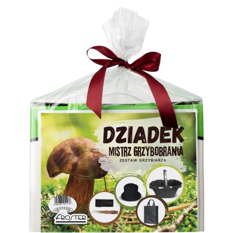 Zestaw do grzybobrania dla dziadka Dziadek Mistrz Grzybobrania